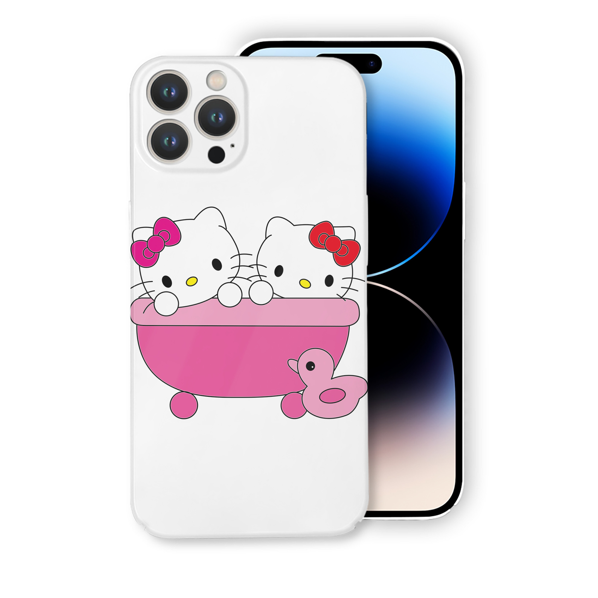 （画像用） Hello Kitty ハローキティ 【iPhone 14シリーズ対応】ハードケース
